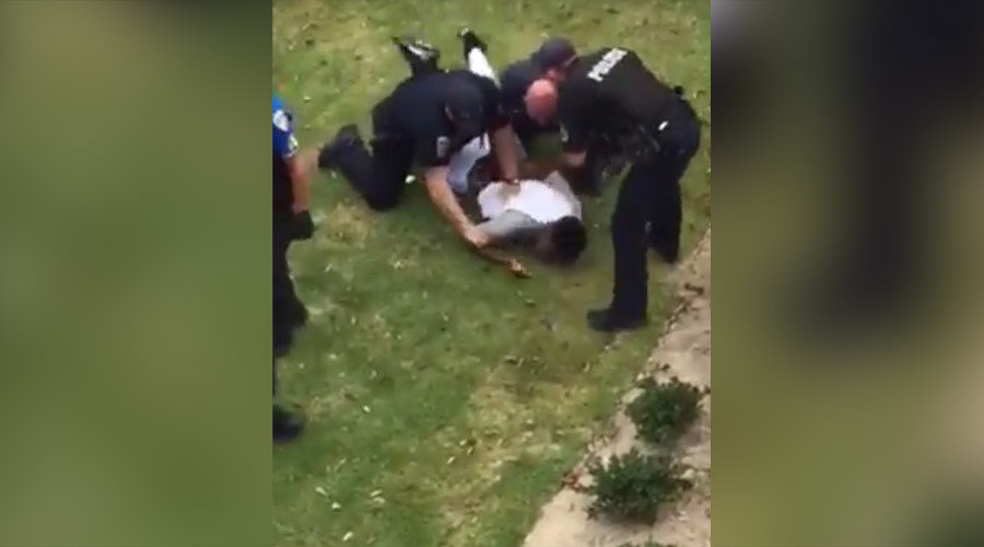 cop beating teen