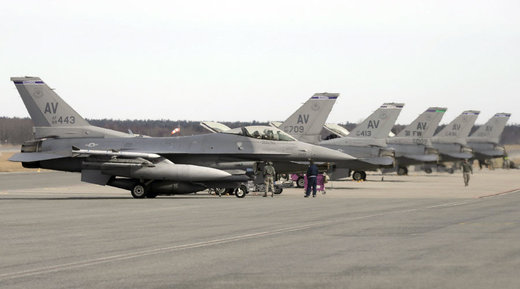 Us jets europe