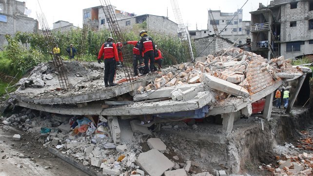 More than 100 people are still missing from the weekend earthquake