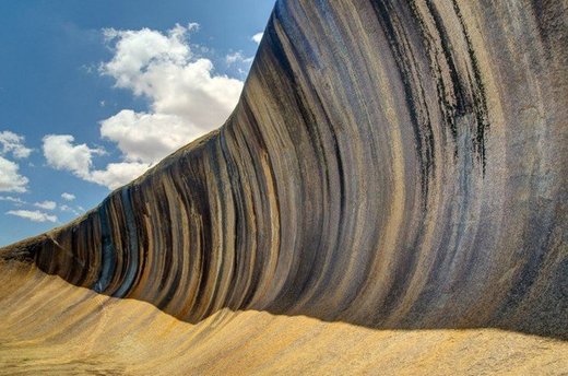 Click to enlarge Stone wave