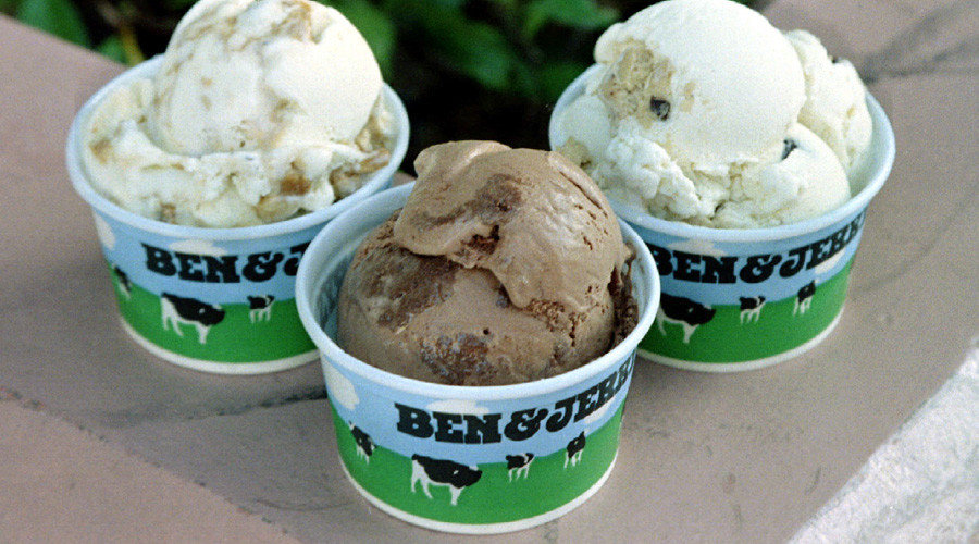 Ben and Jerry ice cream