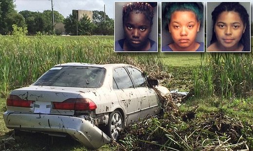 cops florida three girls drown