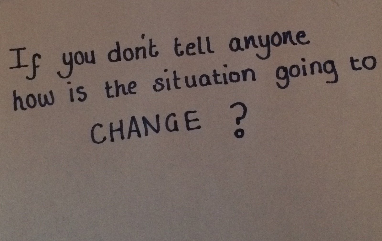 internalize emotions, vocalize emotions