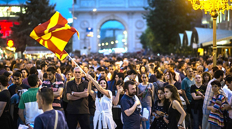 Click to enlarge Macedonia protest