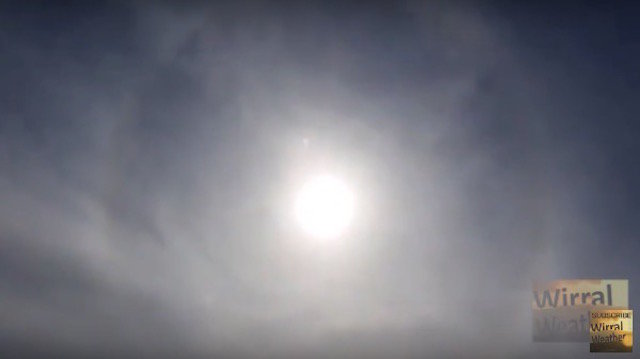Wirral sun halo