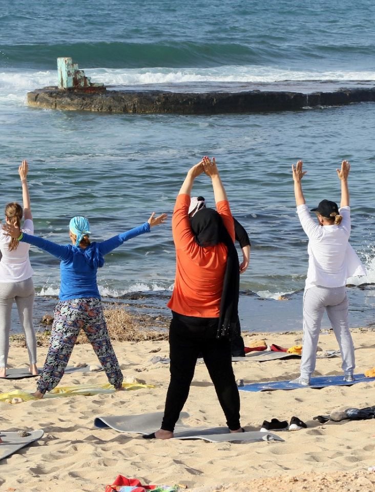 Click to enlarge Yoga in Tripoli