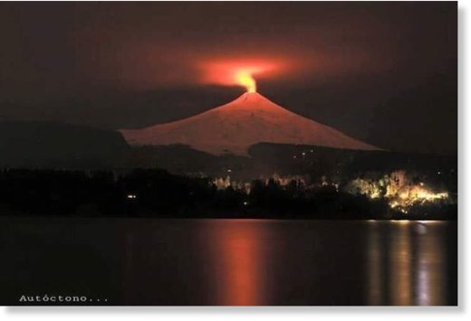 Villarrica volcano, Chile