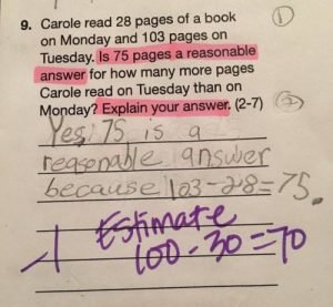 Click to enlarge common core question
