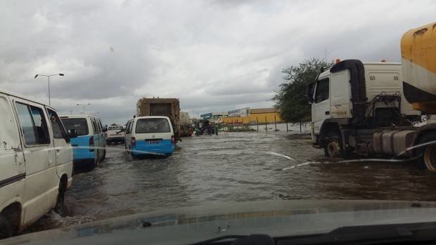Floodwater in Luanda