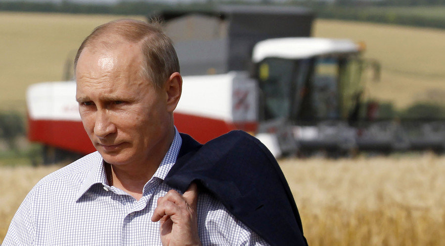 Russia organic food Putin