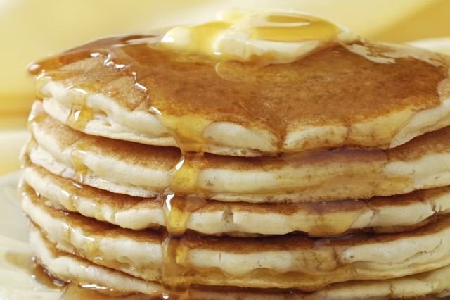 pancakes maple syrup