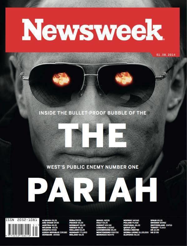 newsweek putin the pariah cover