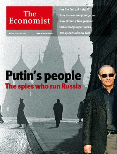 the economist cover putin's people the spies who run russia