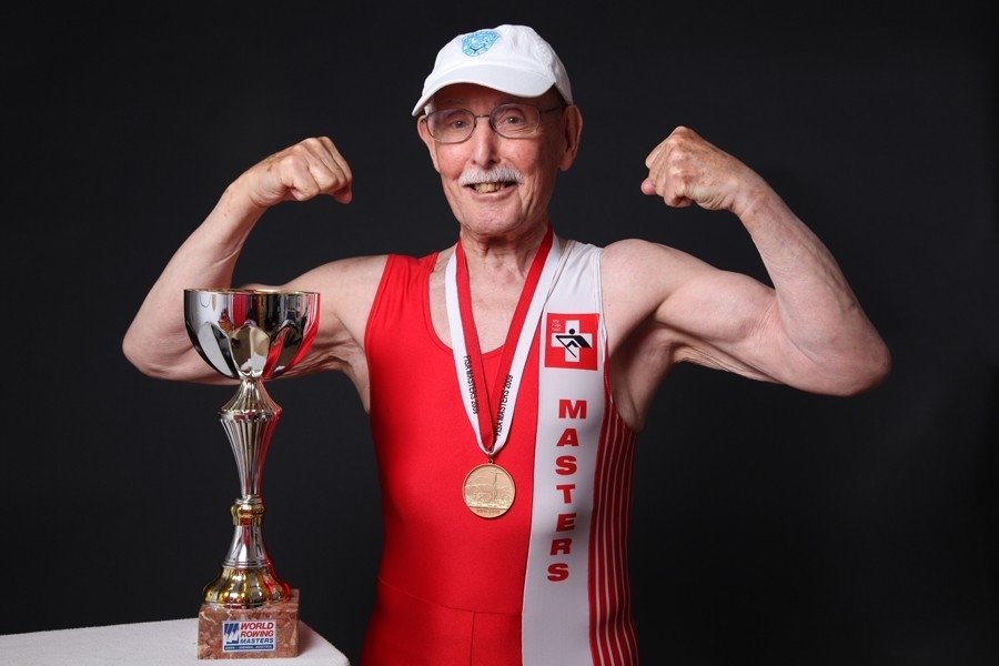 Click to enlarge Healthy old man