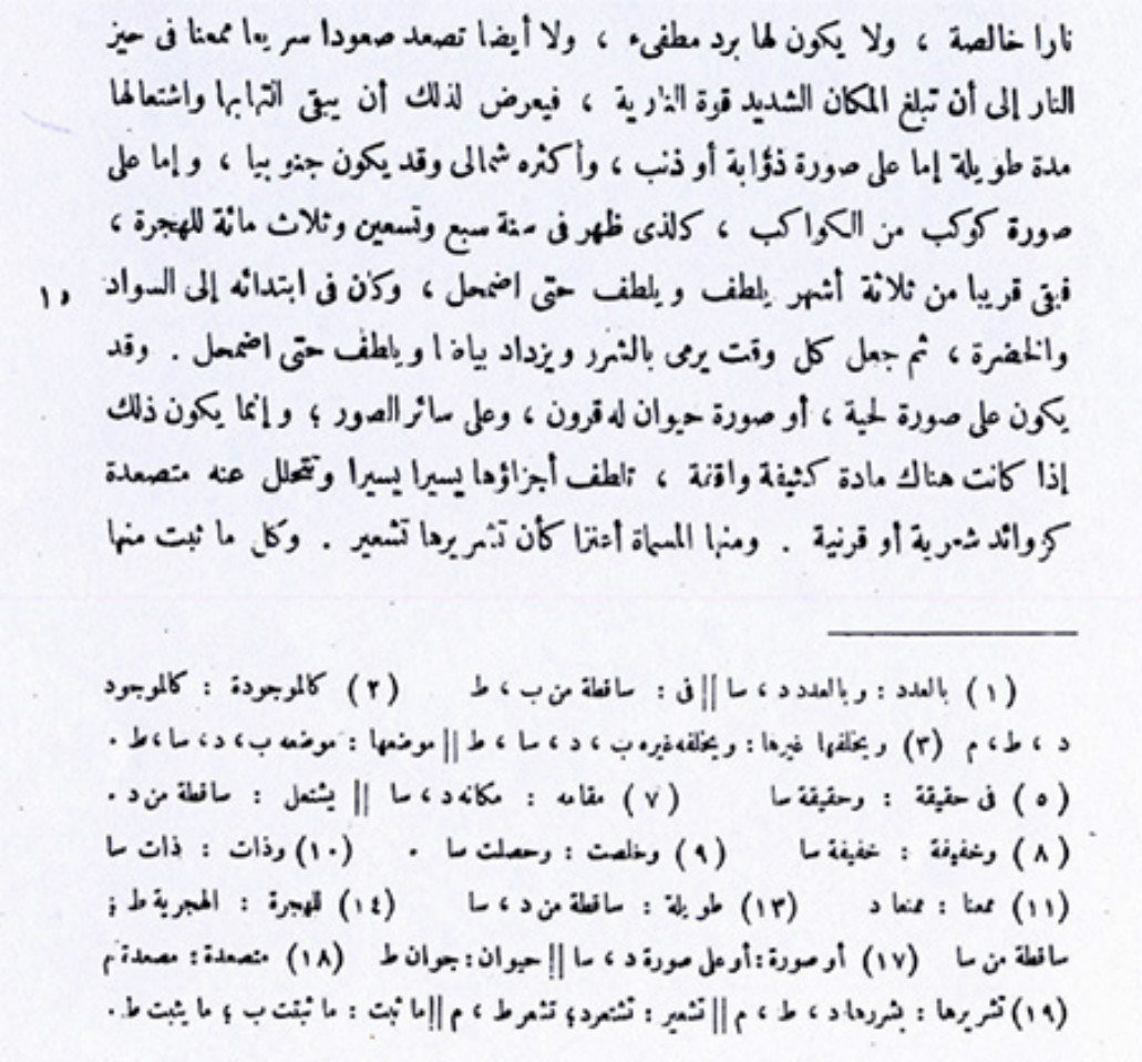 Ibn Sina's recently revealed text about the supernova sighting
