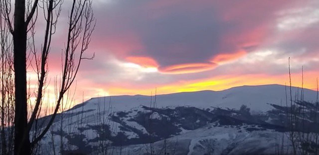 Lenticular cloud Armenia