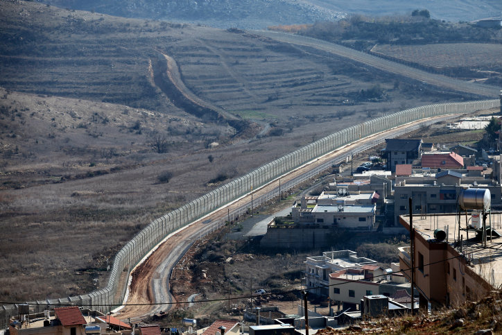 Golan Heights-Syria border