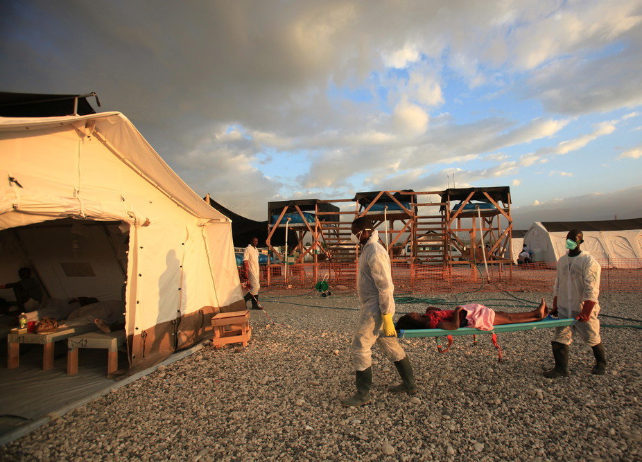 medical ten cholera victims haiti