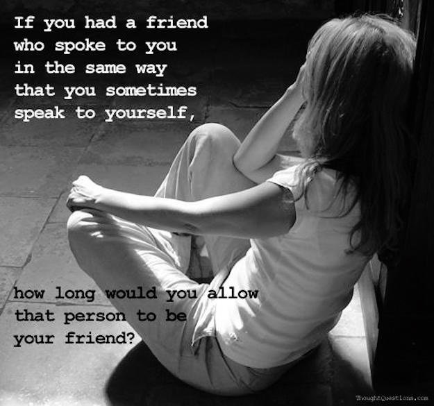 negative self-talk, emotional abuse