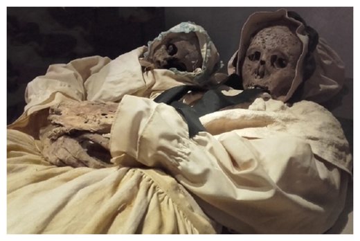 Click to enlarge Mummified remains