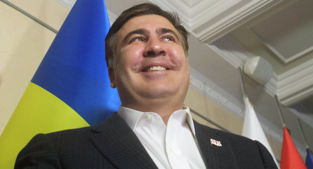 Click to enlarge Mikheil Saakashvili