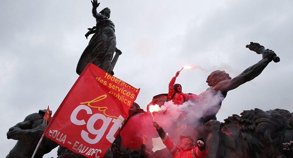 France labour strikes