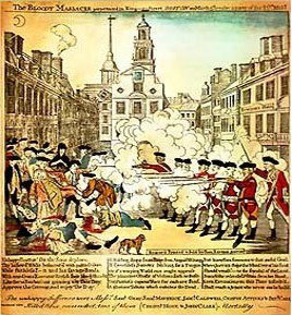 Click to enlarge Boston Massacre