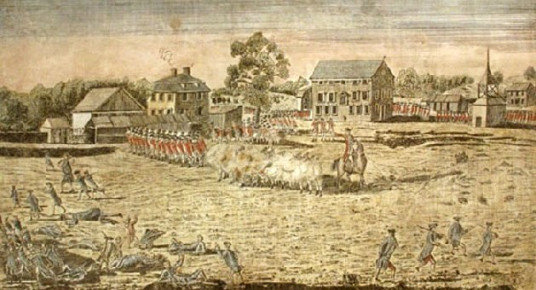 Click to enlarge Boston Massacre