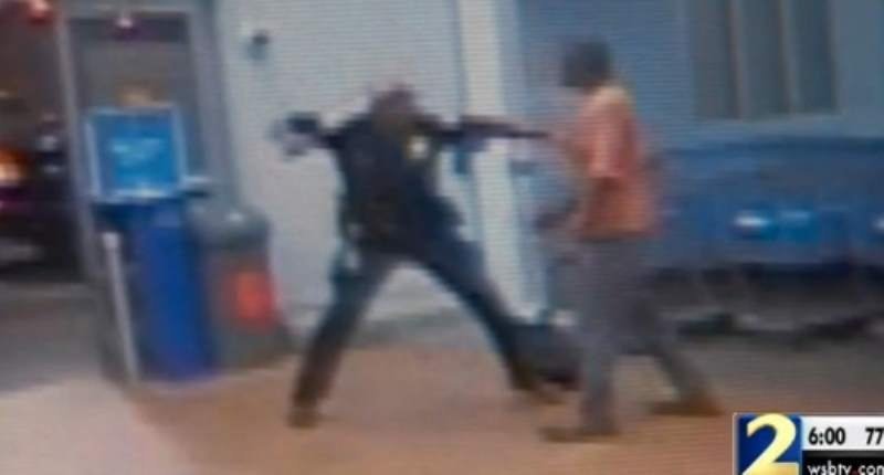 walmart police beating
