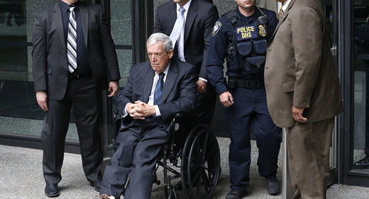 ‘Serial child molester’ and former US House Speaker Hastert sent to prison 1038732913