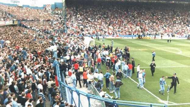 Click to enlarge Hillsborough disaster