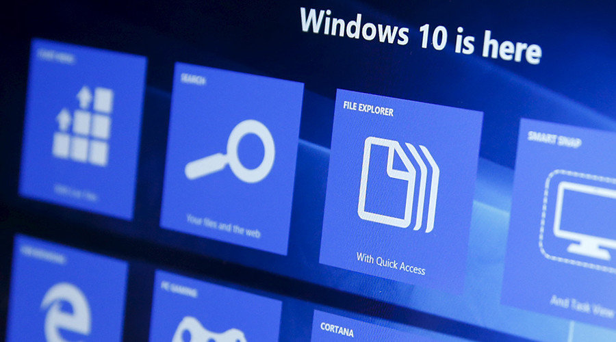 Windows 10 pop-up