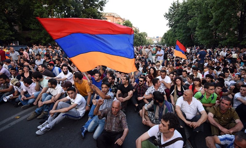 color revolution in Armenia