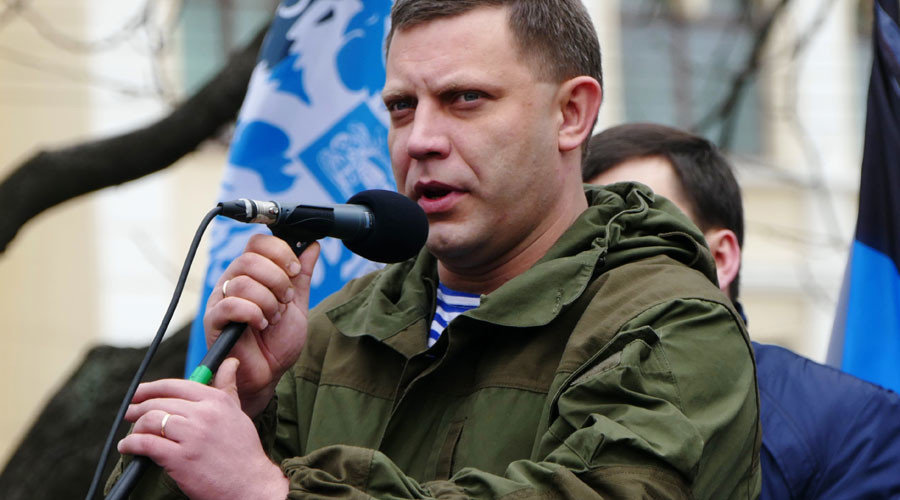 Click to enlarge Alexander Zakharchenko