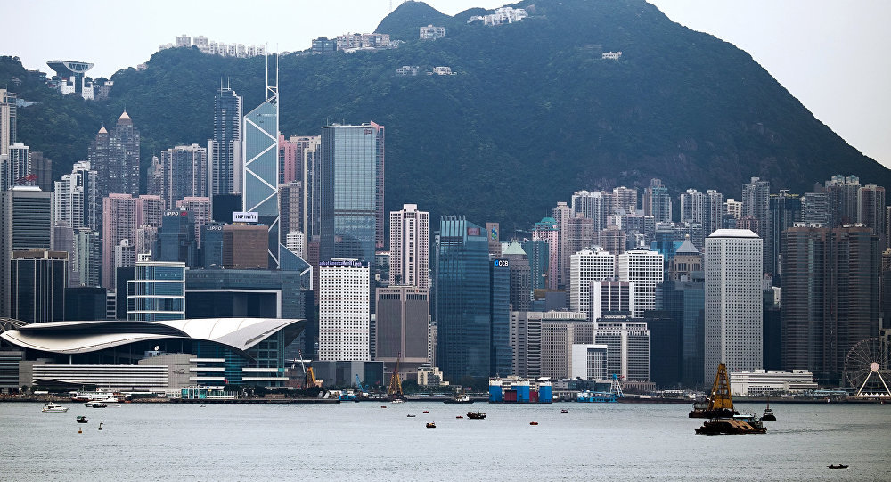 Click to enlarge US warship Hong Kong