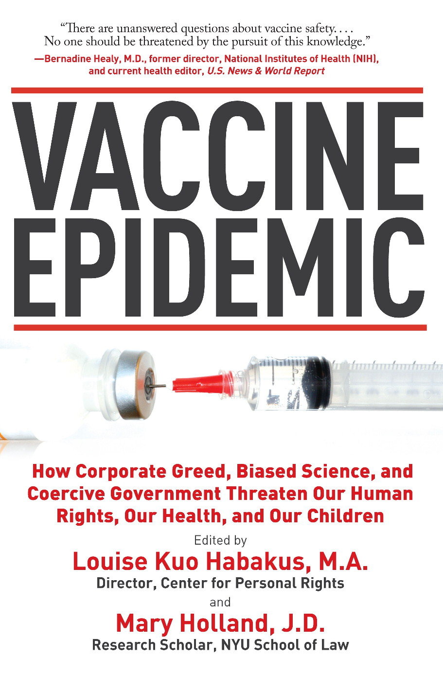 Click to enlarge Vaccine Epidemic