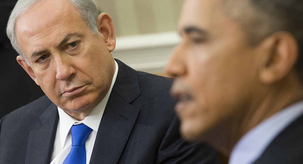 Click to enlarge Netanyahu and Obama