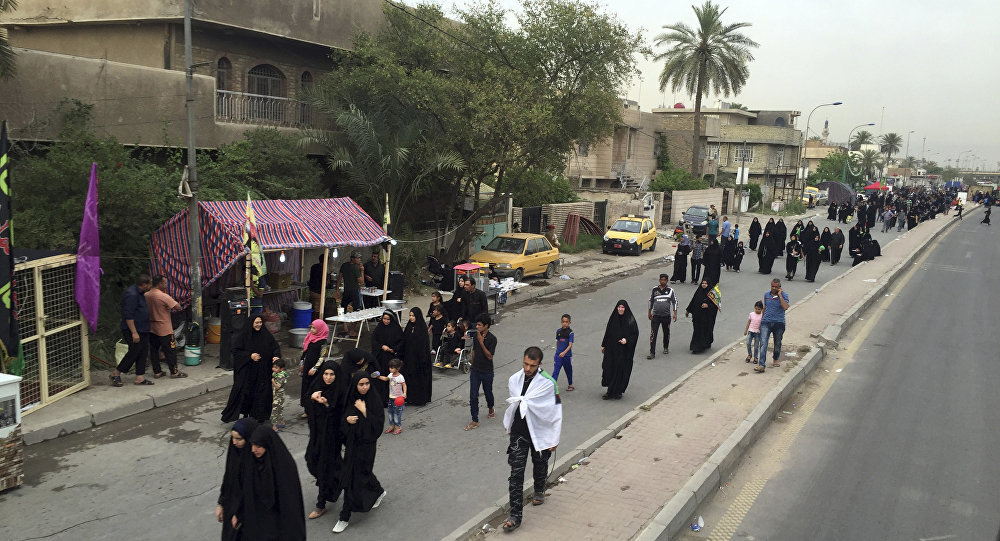 Shiite pilgrims