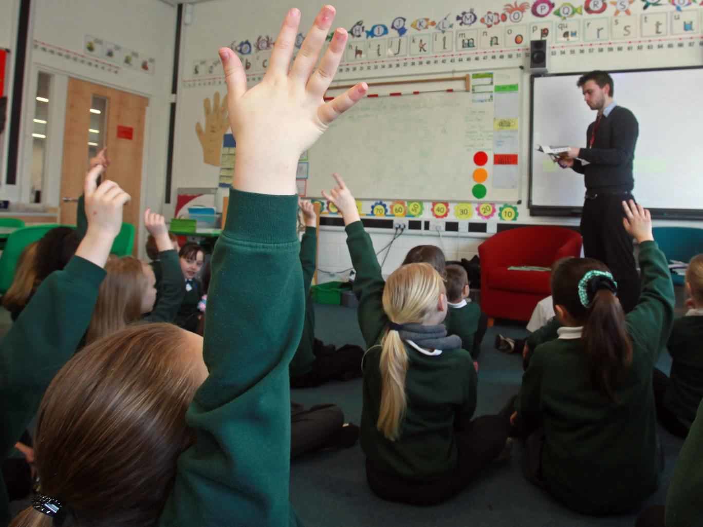 Primary school classroom