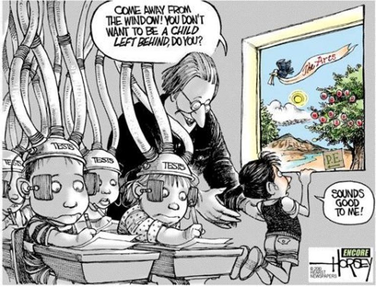 education reform cartoon