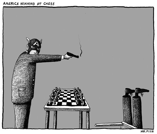 Click to enlarge Fish chess USA