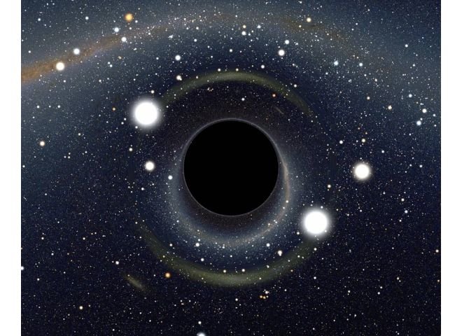 Click to enlarge black hole