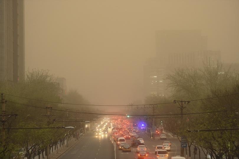 Click to enlarge China sandstorm