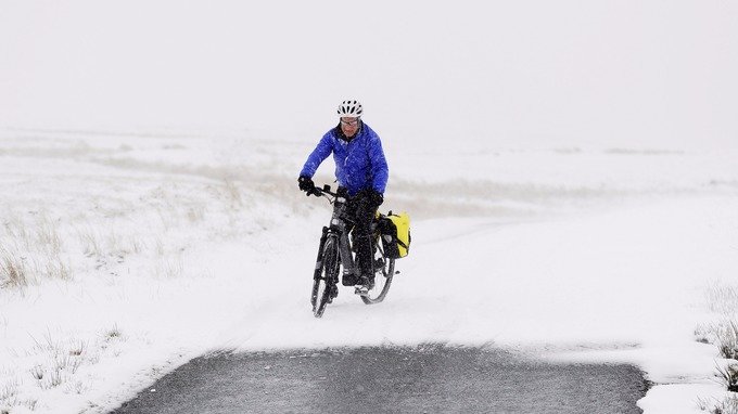 Snow in April