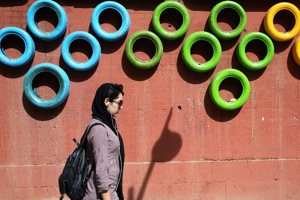 Iranian woman in Tehran