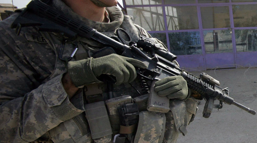 US soldier in Iraq