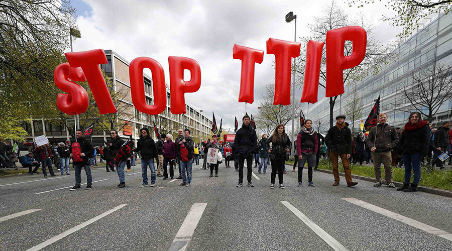 TTIP protest