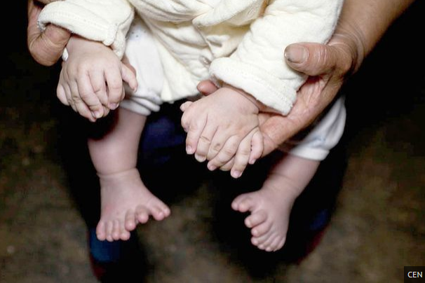 chinese baby's fingers