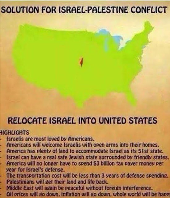 Click to enlarge israel 51st state