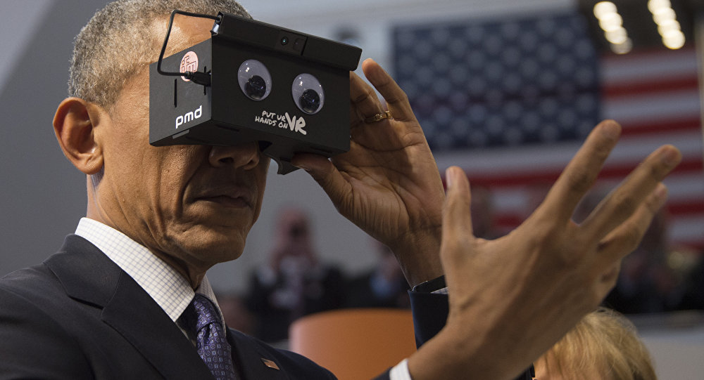 obama virtual reality